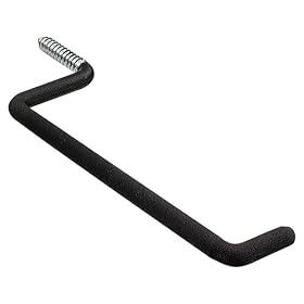 Crawford SH11 Super Hook Screw-In Ladder Hanger Hook, 1-Pair