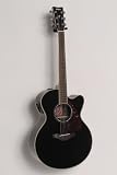 Yamaha FJX730SC Acoustic Electric Guitar, Black