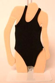 Cover image : 1/6 ワンピース水着(黒) DW-62057