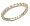 14k gold plated easy to match CZ wedding band
