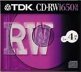 TDK CD-RWデータ用650MB 4倍速10mm厚ケース入り [CD-RW74S]