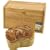 Naturals traditional wooden bread bin.