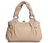 Coach Handbag Parker Sand Leather Satchel Bag 13437 fashion-purses-daily-deals Coach Handbag - Parker Sand Leather Satchel Bag 13437