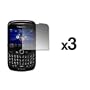 EMPIRE 3 Pack of Reusable LCD Screen Protectors for Blackberry Curve 8520