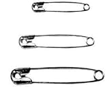 Safety Pins #2 (Box of 1440)