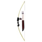 Golden Comanche Bow and Arrow Set