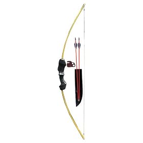 Golden Comanche Bow and Arrow Set