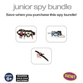 Junior Spy Toy Bundle: Micro Spy Kit X-4, Night Goggles and   Ultimate Spy Watch - Spy Gear - Wild Planet Spy Toys for Kids