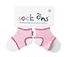 Sock Ons Cleverly Keeps Baby Socks On - Pink