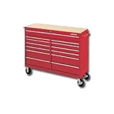 Waterloo (WATTRX5213) 52 in. 13 Drawer Tool Cart, TRAXX Series, Red