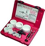 Milwaukee 49-22-4068 13-Piece 4/6-Tooth Contractors' Hole Saw Kit