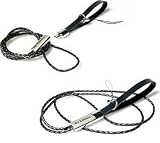 Krusell Leather Neck Strap - Black