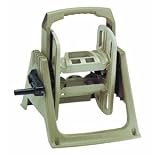 Suncast 100-Foot Capacity Portable/Wall Mountable Garden Hose Reel, Taupe, TSA100M
