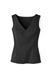 Spiegel Signature Ponte Knit Collection: V-Neck Tank Spiegel Signature Ponte Knit Collection: V-Neck Tank