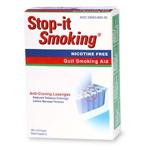 Natrabio Stop-It Smoking Anti-Craving Lozenges, 36 Homeopathic Lozenges