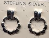 Petal Sterling Silver Earrings