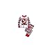 Disney Store Mickey Mouse Club Member Stripes PJ Pals Pajama Sleep Set for Boys