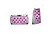 OTTO Racing Glow At Night Silver Rim Light-Red Inner Plates 2pc Automatic Racing Pedals