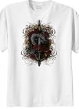 Big Mens Snake and Sword Graphic T-Shirt (Big & Tall and Regular Sizes)