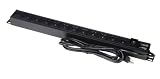 Gator Cases GE-PDU-12-UL Power Strip with 12-Outlets, UL Black