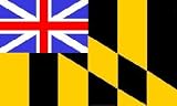 NEW CALVERT MARYLAND US COLONIAL HISTORICAL 3x5 FLAG
