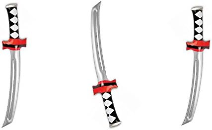 Inflatable Ninja Swords (3 Pack) 6" X 28"