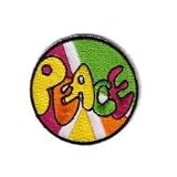 Embroidered Iron On Patch EP143 - Peace Patch