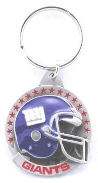 NFL Team Helmet Key Ring - New York NY Giants
