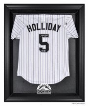 Mounted Memories Colorado Rockies Black Framed Logo Jersey Case