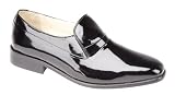 Mens slip on evening / dress shoes Black Patent leather