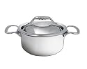 De Buyer, Affinity, Mini Saute Pan with lid , Stainless Steel 12 cm