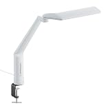 TWINBIRD クランプ式LEDデスクスタンド ホワイト LE-H635W