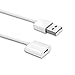 TechMatte Charging Adapter Cable for Apple Pencil Male to Female Flexible Connector (3 Feet)