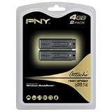  : PNY P-FD4GBX2ATT2-MF 4GB Attache II USB 2.0 Flash Drive Special Value (2-Pack)
