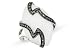 3 1/4 Carat White Jade & Black Diamond Sterling Silver Ring
