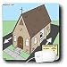 Rich Diesslins Funny Religious Light Cartoons - Drive-Through Church - Mouse Pads