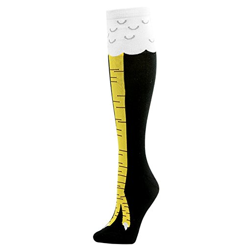 Gmark Women Crazy Chicken Cluck Legs Knee High Fitness Gifts Socks 1-7 Packs