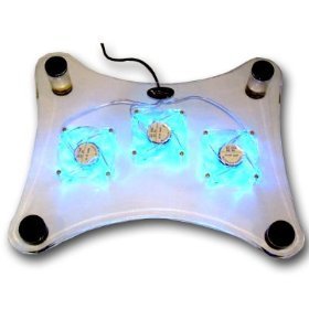 Laptop Notebook Cooler Pad w/ 3 Fans