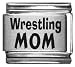 Jewelry : Clearly Charming Wrestling Mom Laser Italian Charm