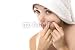 Wallmonkeys Peel and Stick Wall Decals - Pimple , Spot on Beauty Woman Face - Removable Graphic