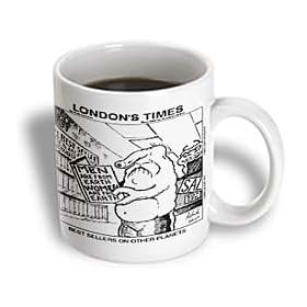 BEST SELLERS ON OTHER PLANETS - 11oz Mug by 3dRose LLC