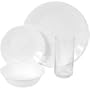 Corelle Livingware Winter Frost White 16-Piece Dinnerware Set, Service for 4