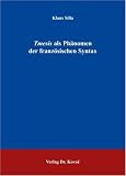 Tmesis als Phänomen der französischen Syntax