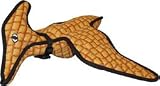 Tuffies Teradactyl Dog Toy For Medium to Large Dogs (orange chew toy - 19''x 26'' x11'')