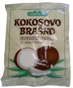Coconut Flour - Kokosovo Brasno (Vitaminka) 100g by parthenonfoods.com