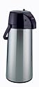 Zojirushi AASB-22SB Premier Air Pot 74-Ounce Beverage Dispenser, Brushed Stainless