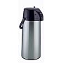 Zojirushi AASB-22SB Premier Air Pot 74-Ounce Beverage Dispenser, Brushed Stainless