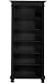 Salem Bookcase Six-shelf Cheshire Black