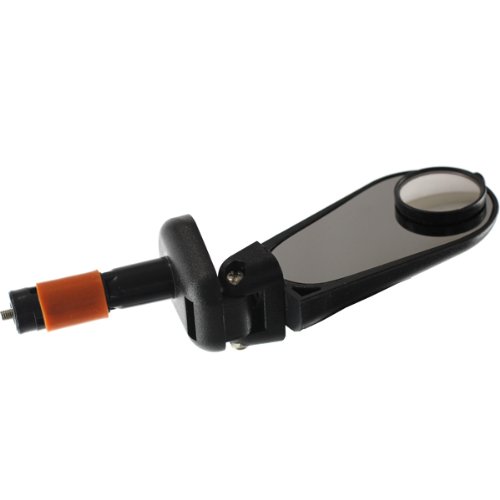 Bike Bicycle handlebar Folding Mirror with LED Light