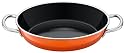 Silit Wild Orange Brat-und Servierpfanne mit Metallgriffen ohne Deckel 28 cm Ø